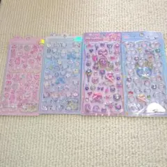 【即日発送】4枚／ボンボンドロップシール＆プチドロ　がーりー・まじかる・しまえな