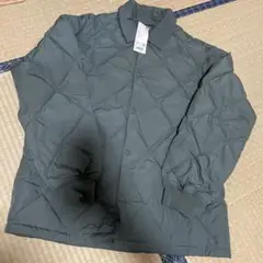 【新品未使用】ユニクロ　パフテックキルティングジャケット　グリーン　L