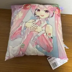 初音.ミクシリーズ プレミアムクッション “桜ミク” 2023 (KEI)