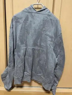 TTT_MSW/20W/Paint Hoodie/グレー パーカー サイズM