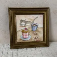 猫の絵 アート・写真