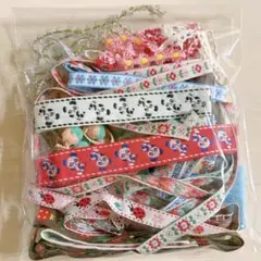 チロルテープやリボンの詰め合わせ001 ハンドメイド素材のセット