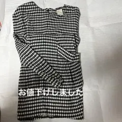 EMPORIO ARMANI ストレッチミニワンピース　長袖　44 usedのサムネイル