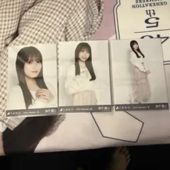 乃木坂46 生写真 ファーニット+キャミワンピ 森平麗心