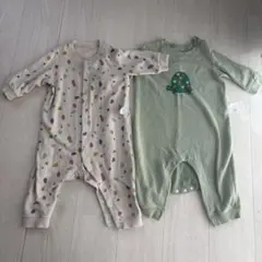UNIQLO ロンパース カバーオール 2点セット 70cm