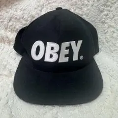 OBEY キャップ　ブラック