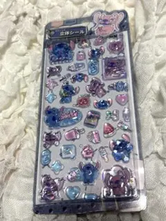 スティッチ 立体シール　① ボンボンドロップシール
