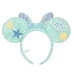 ディズニー カチューシャ suisuisummer オーロラ スパンコール