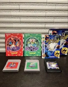 【ジャンク品】ポケモン赤緑、ポケモンカードGB セット