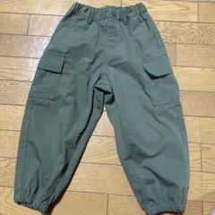 GU カーゴパンツ オリーブ色