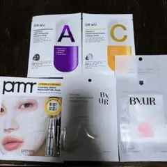 新品未使用pmrプリメラbyur etc 韓国パック5点セット②お試し福袋