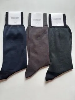 MACKINTOSH PHILOSOPHY ビジネスソックス 3足　夏　日本製のサムネイル