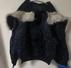 military type N2B flight jacket black