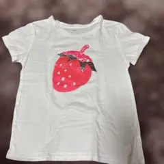 H&M Tシャツ　120センチ　スパンコールTシャツ