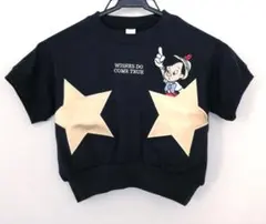 ディズニー　ピノキオ　アップリケ　Tシャツのサムネイル