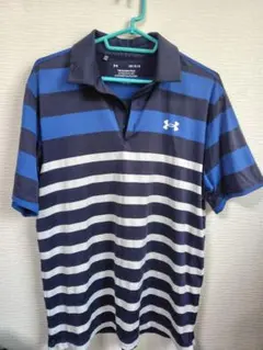 Under Armour ストライプ ポロシャツ
