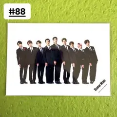 【#88】Snow Man 集合写真 ブラザービート
