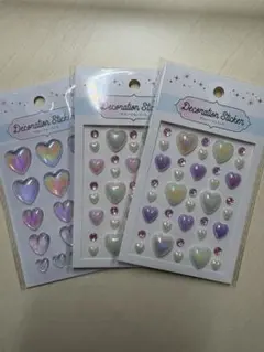 デコレーションシール ハート