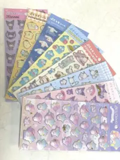 ［サンリオ正規品］⋆⸜ ぷくっとシール⸝⋆ 8種類セット売り