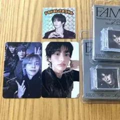 RIIZE アントン Fame SMini トレカ ステッカー セット