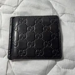 GUCCI グッチ シマ マネークリップ ブラックのサムネイル
