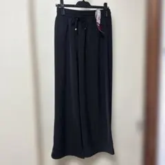 未使用品 Lindluce トロミイージーパンツ L ブラック