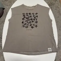Park-Home ノースリーブTシャツ 100cm~ グレー
