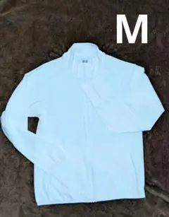 UNIQLO　ユニクロ　エアリズムUVカット　ジップアップメッシュブルゾン　白