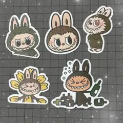 （3）ラブブ シール 5枚