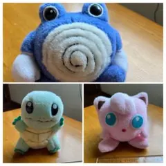 初期TOMYタグ ポケモン ぬいぐるみ ニョロゾ ゼニガメ プリン TOMY トミー ニョロゾ ぬいぐるみ 初期 ポケモン ポケットモンスター