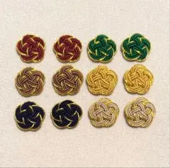 【水引】梅結び 3本取り　和カラー☆