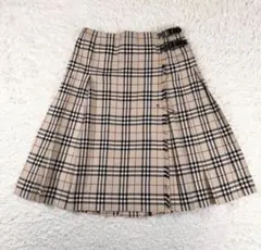 美品】バーバリー ノバチェック シャツワンピース 42サイLLサイズ相当