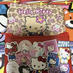 ハローキティ シークレットフラットミニポーチ ③ シークレット