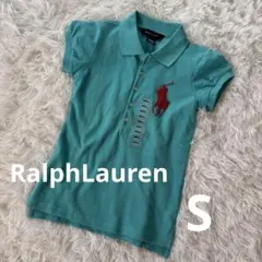 【新品】RalphLauren ラルフローレン ポロシャツ 水色　Sサイズ