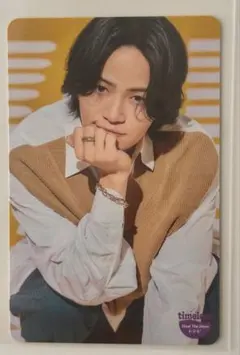 timelesz 菊池風磨、寺西拓人 トレカ