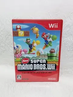 Wii ウィー New ニュー・スーパーマリオブラザーズ Wii ゲームソフト