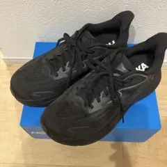 HOKA クリフトン10ワイド ブラック