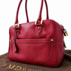 15万↑✨J&M DAVIDSON ミア ボストン トートバッグ レザー Y2Kのサムネイル