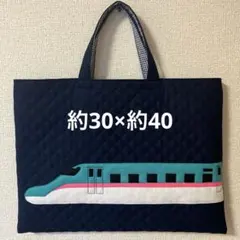 入園入学準備に　新幹線はやぶさ絵本バッグ