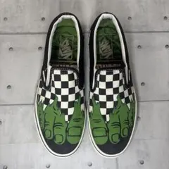 【激レア】VANS × MARVEL コラボ スリッポン ハルク 24cm