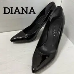 ✨極美品✨ダイアナ パンプス ハイヒール 本革 日本製 ブラック 23cm 美品】DIANA ダイアナ パンプス 黒 ブラック クロコ型 革 - メルカリ