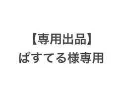 【専用出品】 ぱすてる様専用