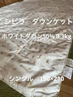 丸洗い可【シビラ】羽毛肌掛布団 ダウンケット（150×210）ルス　オレンジのサムネイル