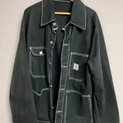 POINTER ブラックカバーオール　メイドインUSA