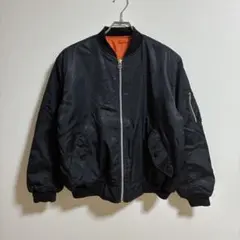 00s US AIR FORCE MA-1 비행 재킷 블랙