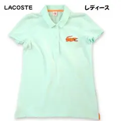 LACOSTE 半袖ポロシャツ ビッグワニロゴ Sサイズ 人気 定番 極美品