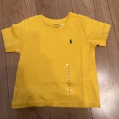 【新品未使用】POLO RALPH LAUREN イエローポロシャツ 90