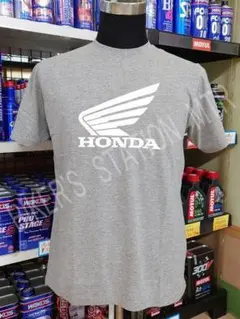 送料無料！　HONDA　純正　ホンダ　ウイングTシャツ　グレー　Mサイズのサムネイル