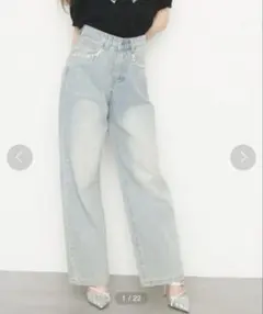 ビジュー付きデニムパンツのサムネイル