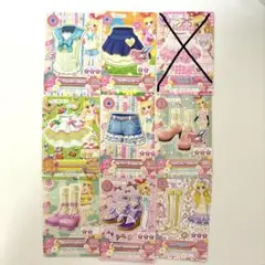アイカツ　星宮いちご　9点セット　2012、2013 ❌印は販売しておりません